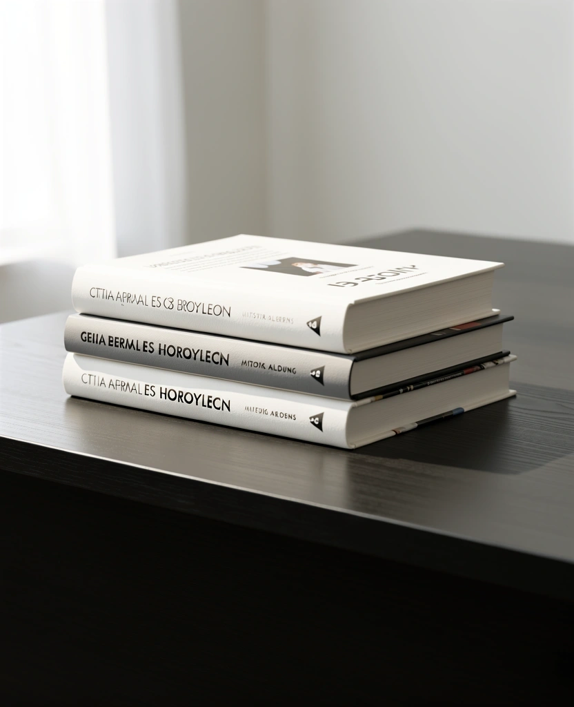 Curated selection of books for the club